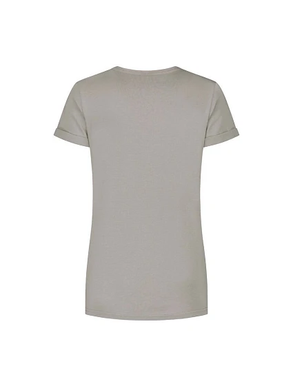 Rogelli t-shirt damski LOGO beżowy S