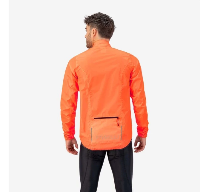 Rogelli bunda do deště CORE oranžová L Rogelli bunda do deště CORE oranžová L