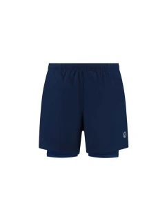 Rogelli šortky 2 v 1 ESSENTIAL modré 2XL
