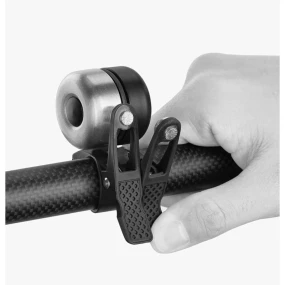 Zvonek na kolo Rockbros stříbrný