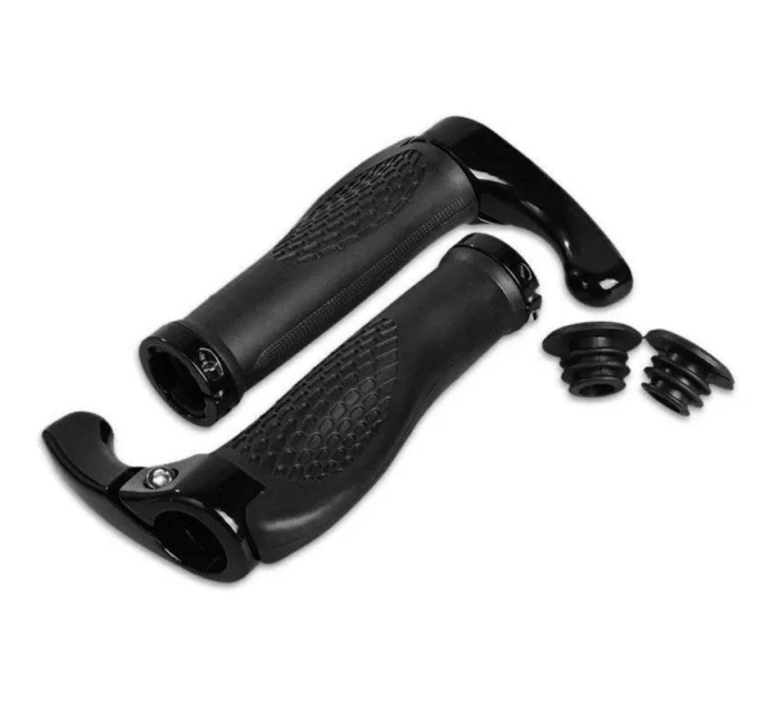 Rukojeti řídítek Rockbros s rohy černé Rukojeti řídítek Rockbros s rohy černé