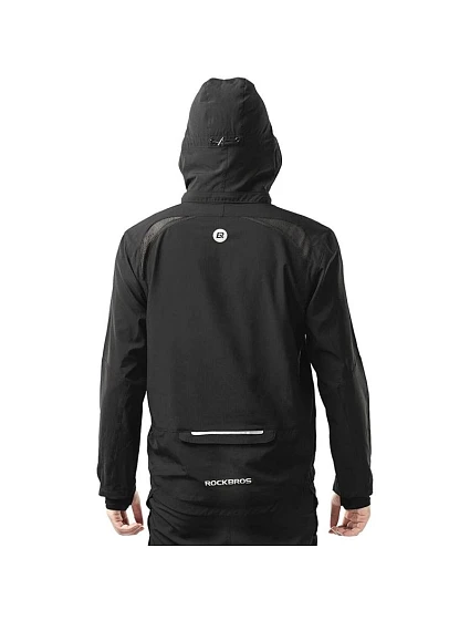 unisex sportovní bunda model 21851219 černá XL - Rockbros unisex sportovní bunda model 21851219 černá XL - Rockbros
