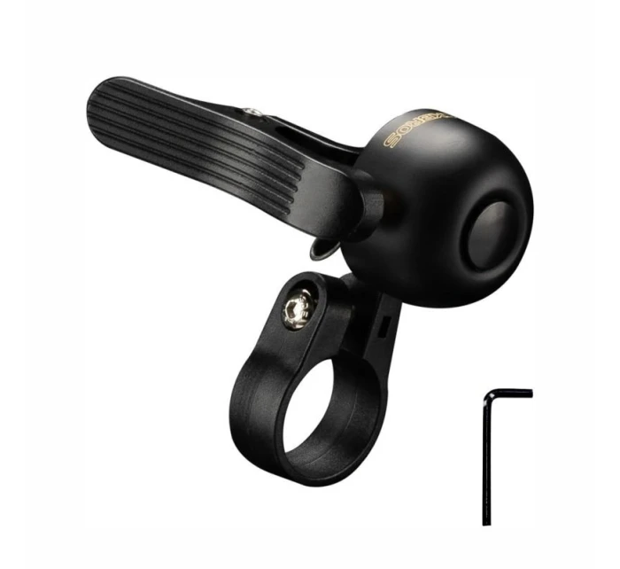 Hliníkový zvonek Rockbros levá sestava černý Hliníkový zvonek Rockbros levá sestava černý