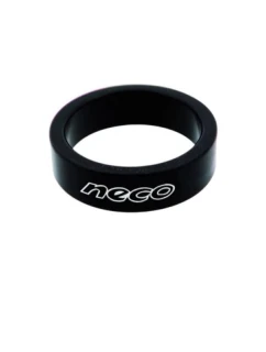 Distanční vložka kormidla Neco 1 1/8'' 2 mm černá