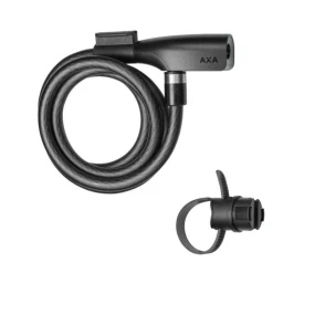 AXA RESOLUTE 1x120 kabelová spona černá klíčová dětské