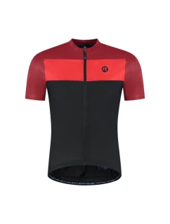 Rogelli CORE BLOCK dres černý/červený M