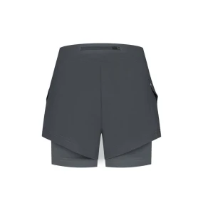 Rogelli dámské šortky 2v1 ESSENTIAL šedé XL