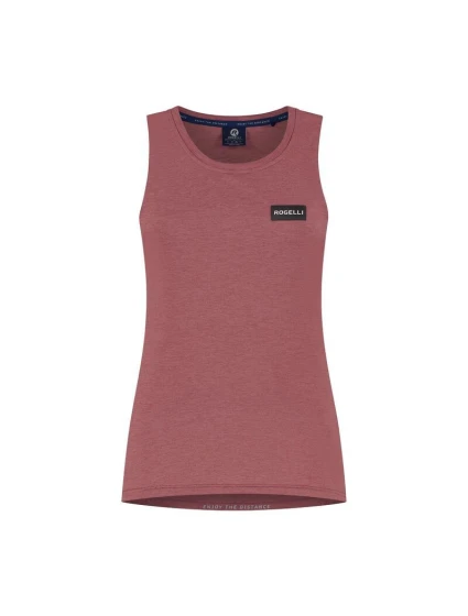 Rogelli dámské tričko bez rukávů d/b DISTANCE burgundy S Rogelli dámské tričko bez rukávů d/b DISTANCE burgundy S