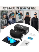 Brýle Rockbros Sporot SP297 růžové s polarizací.