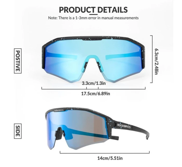 Brýle Rockbros Sporot SP297 růžové s polarizací. Brýle Rockbros Sporot SP297 růžové s polarizací.