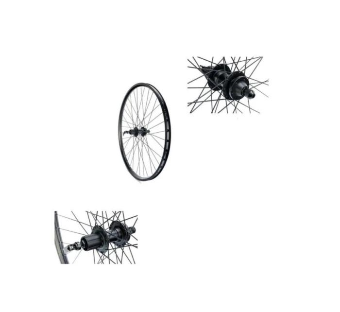 Kolo 26'' zadní kazeta zúžená 6 šroubů QR O-L/C Kolo 26'' zadní kazeta zúžená 6 šroubů QR O-L/C