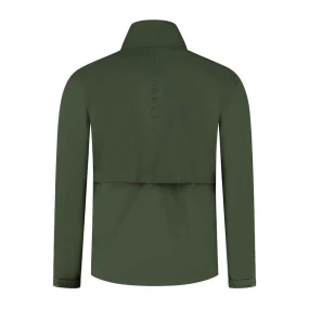 Běžecká bunda Rogelli ESSENTIAL zelená 2XL