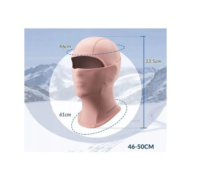 Rockbros dětská kukla 46-50cm růžová dětské Rockbros dětská kukla 46-50cm růžová dětské