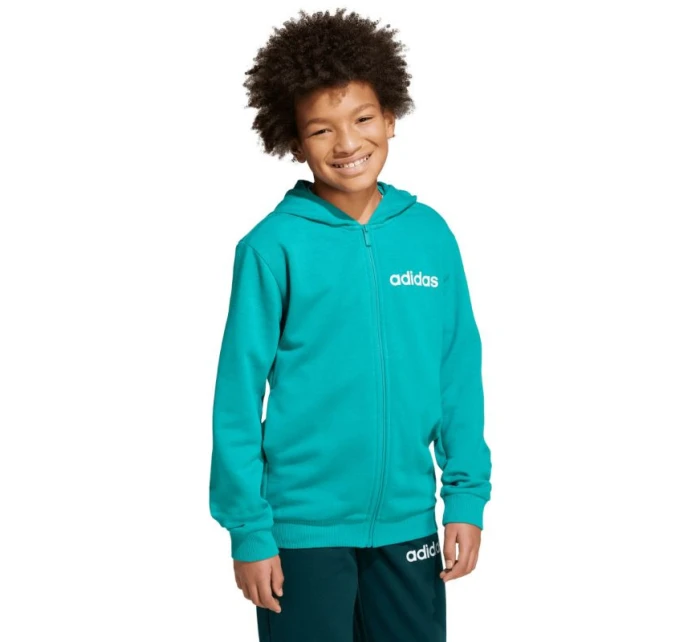 Adidas Essentials dětské tepláky zelené JN2427 Adidas Essentials dětské tepláky zelené JN2427