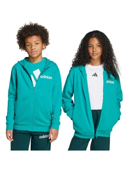 Adidas Essentials dětské tepláky zelené JN2427 Adidas Essentials dětské tepláky zelené JN2427
