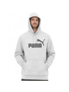 Puma sportovní klokaní mikina s kapucí pánská šedá fashion cotton pánské