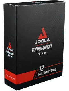JOOLA TURNAJOVÉ MÍČKY NA STOLNÍ TENIS 12 KS BÍLÉ