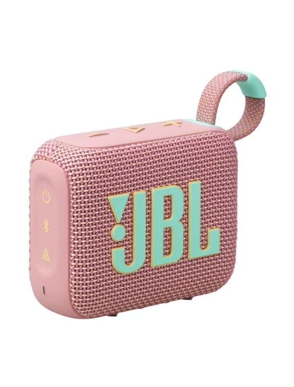 Přenosný Bluetooth reproduktor JBL GO 4 PINK růžový Přenosný Bluetooth reproduktor JBL GO 4 PINK růžový