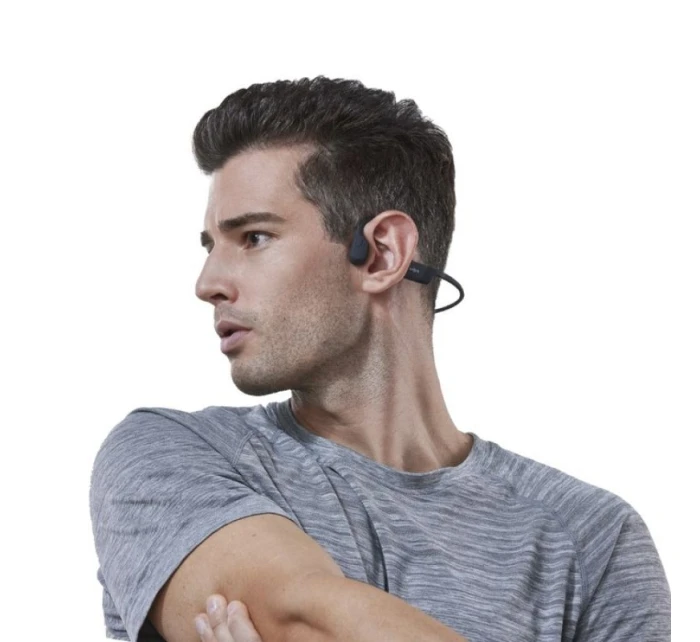 Shokz OpenRun Mini USB-C bezdrátová sluchátka s kostmi černá Shokz OpenRun Mini USB-C bezdrátová sluchátka s kostmi černá