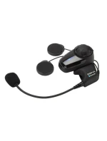 Sena SMH10-10 Bluetooth 3.0 900M interkom pro motocykly s mikrofonem na čelence, sada pro 1 helmu