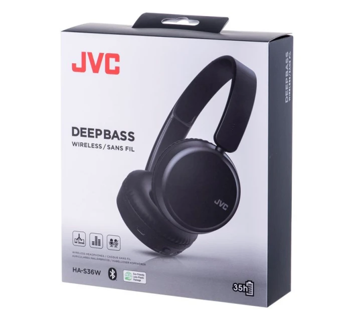 Sluchátka JVC HAS-36WBU BT BLACK Sluchátka JVC HAS-36WBU BT BLACK