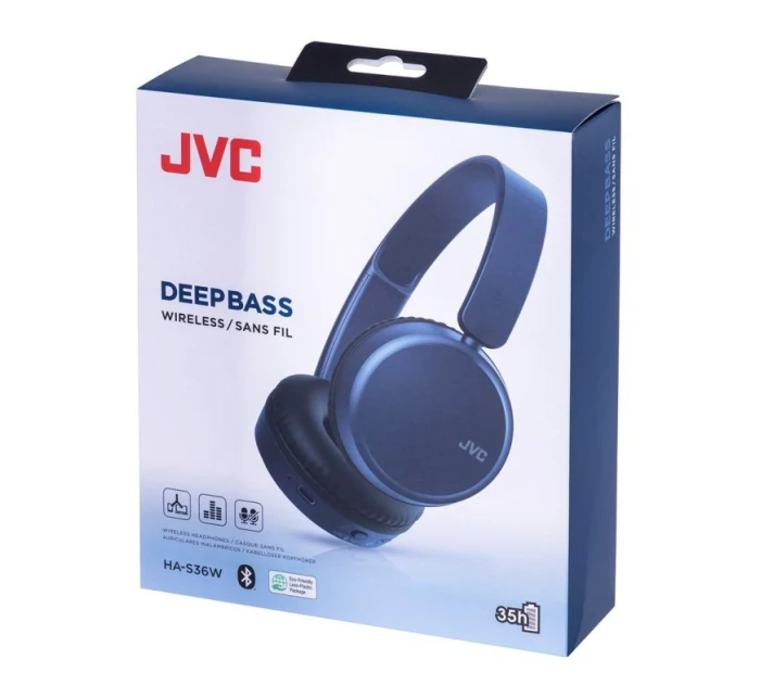Sluchátka JVC HAS-36WAU BT BLUE Sluchátka JVC HAS-36WAU BT BLUE