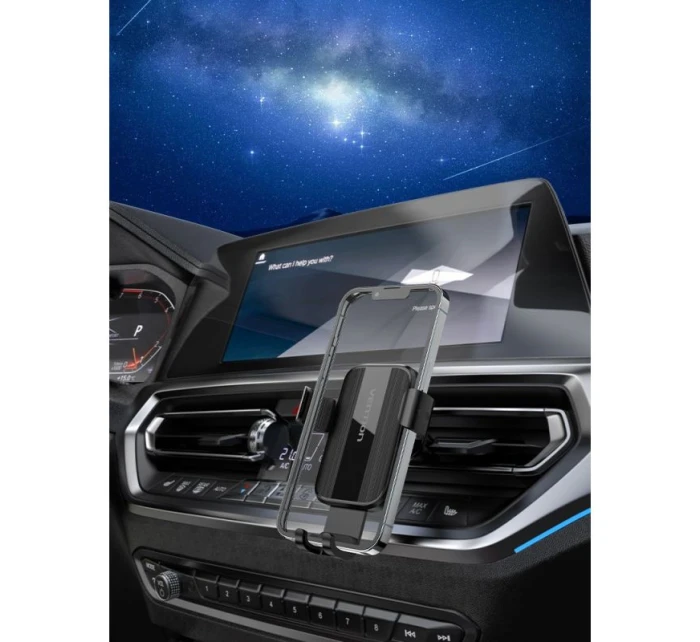 Držák do auta pro telefon Vention 4,7 až 7,2 palce černý Držák do auta pro telefon Vention 4,7 až 7,2 palce černý