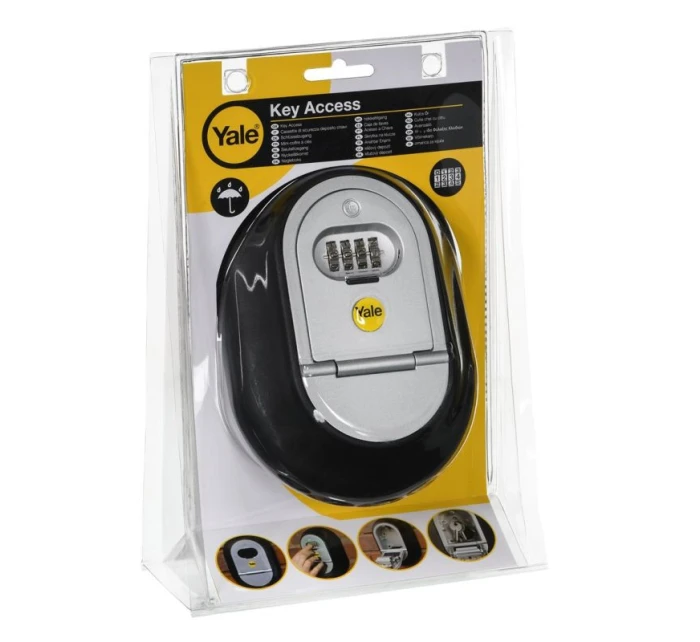 Přístupová schránka na klíče Yale Y500 (187x130x30mm) Přístupová schránka na klíče Yale Y500 (187x130x30mm)