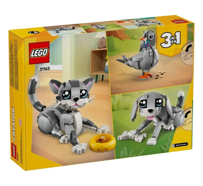 LEGO CREATOR 3v1 31163 Hravá kočka LEGO CREATOR 3v1 31163 Hravá kočka