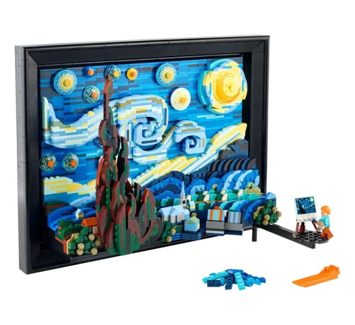 LEGO Ideas 21333 "Hvězdná noc", Vincent van Gogh LEGO Ideas 21333 "Hvězdná noc", Vincent van Gogh
