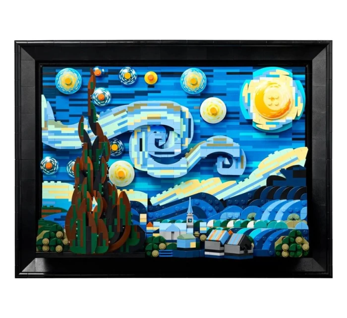 LEGO Ideas 21333 "Hvězdná noc", Vincent van Gogh LEGO Ideas 21333 "Hvězdná noc", Vincent van Gogh