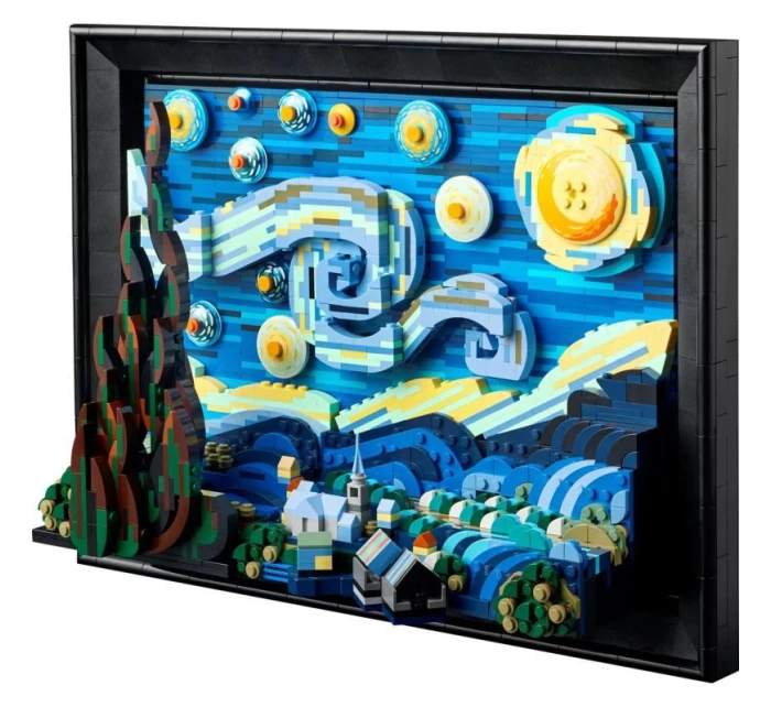 LEGO Ideas 21333 "Hvězdná noc", Vincent van Gogh LEGO Ideas 21333 "Hvězdná noc", Vincent van Gogh