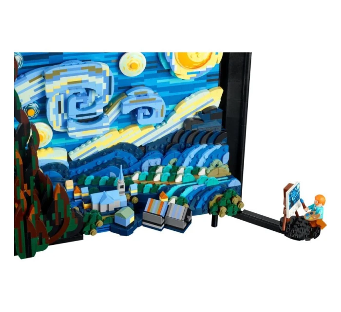 LEGO Ideas 21333 "Hvězdná noc", Vincent van Gogh LEGO Ideas 21333 "Hvězdná noc", Vincent van Gogh