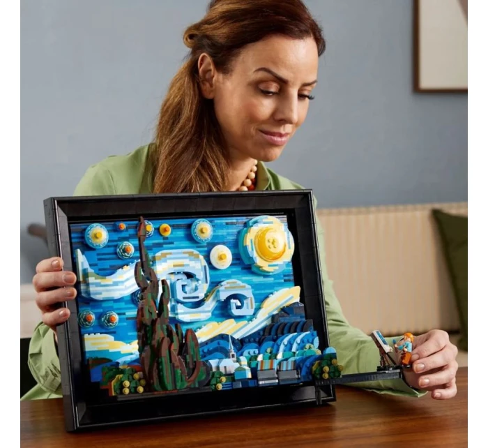 LEGO Ideas 21333 "Hvězdná noc", Vincent van Gogh LEGO Ideas 21333 "Hvězdná noc", Vincent van Gogh