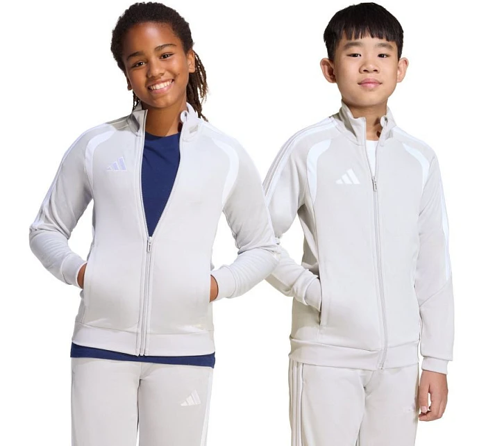 Dětská mikina adidas Tiro 26 League Training světle šedá JY7198 Dětská mikina adidas Tiro 26 League Training světle šedá JY7198