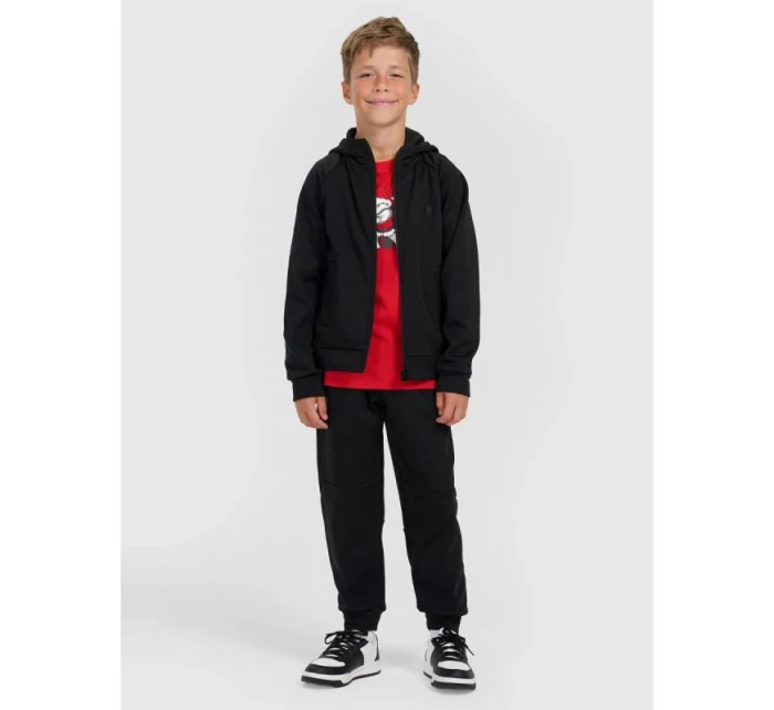 Chlapecká mikina s kapucí model 21877655 - 4F Chlapecká mikina s kapucí model 21877655 - 4F