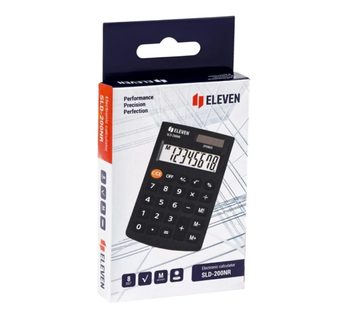 Eleven kapesní kalkulačka SLD-200NR nahrazuje Citizen Eleven kapesní kalkulačka SLD-200NR nahrazuje Citizen