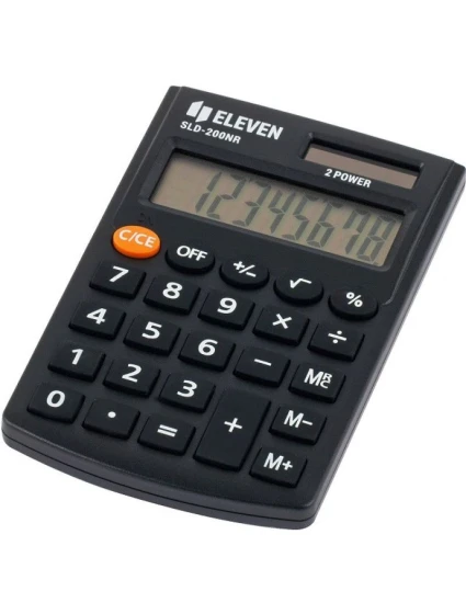 Eleven kapesní kalkulačka SLD-200NR nahrazuje Citizen Eleven kapesní kalkulačka SLD-200NR nahrazuje Citizen