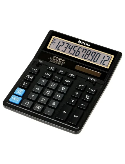Eleven SDC-888TII kancelářská kalkulačka nahrazuje Citizen Eleven SDC-888TII kancelářská kalkulačka nahrazuje Citizen