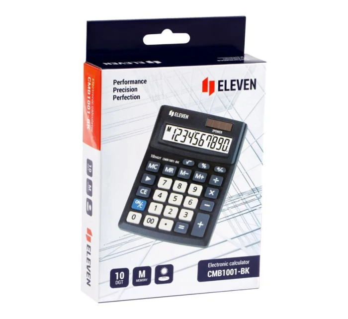 Kancelářská kalkulačka Eleven CMB1001-BK černá nahrazuje Citizen Kancelářská kalkulačka Eleven CMB1001-BK černá nahrazuje Citizen