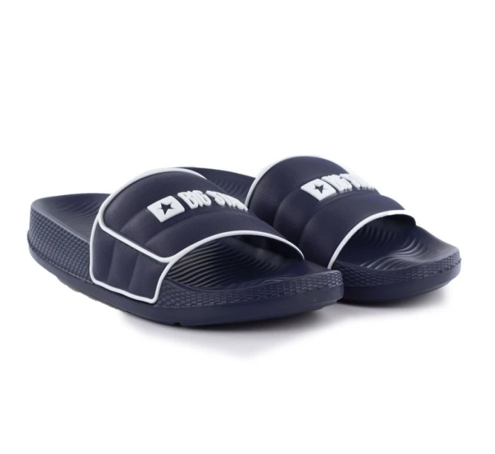 Pánské plážové žabky k bazénu navy blue Big Star RR174A045 Pánské plážové žabky k bazénu navy blue Big Star RR174A045