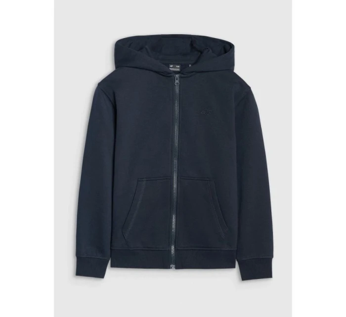 Chlapecká mikina s kapucí model 21882781 - 4F Chlapecká mikina s kapucí model 21882781 - 4F