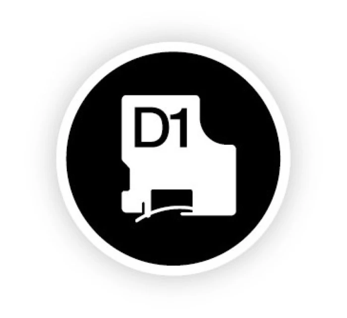 Páska 9 m černá/bílá mm model 21917482 Páska 9 m černá/bílá mm model 21917482