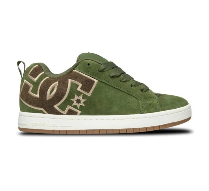 Boty DC - Court Graffik SE DC01665310 Olive Boty DC - Court Graffik SE DC01665310 Olive