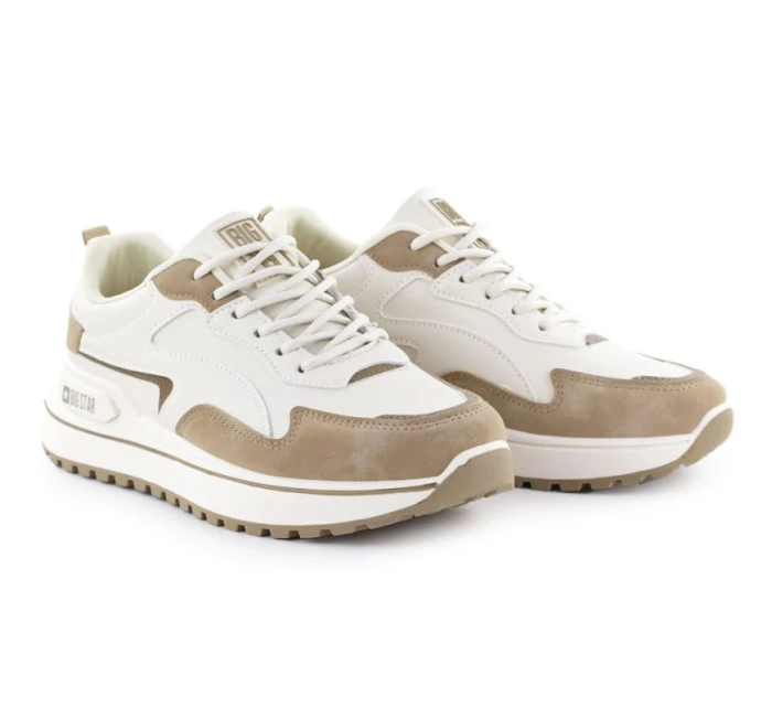 Béžová sportovní obuv na platformě model 21906579 - Big Star Béžová sportovní obuv na platformě model 21906579 - Big Star