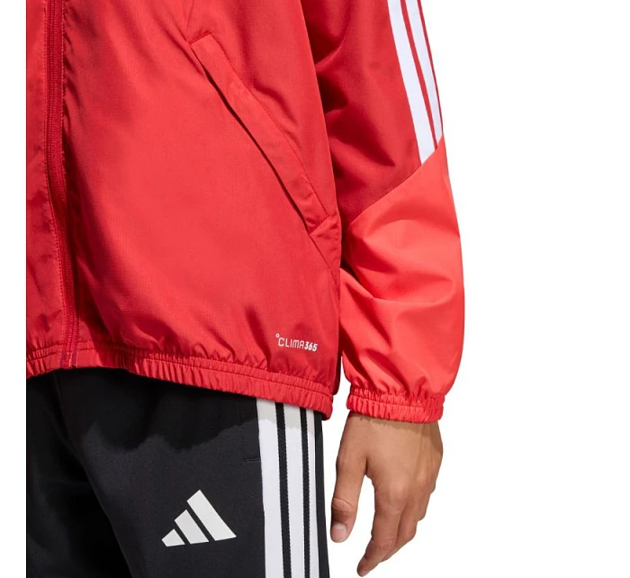 Dětská bunda adidas Tiro 26 Competition All Weather červená KB0155 Dětská bunda adidas Tiro 26 Competition All Weather červená KB0155