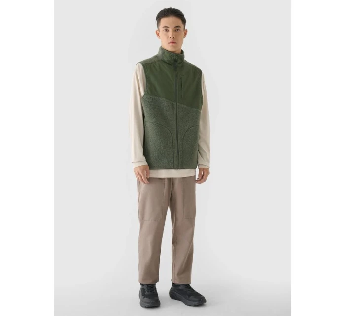 Pánské tričko bez rukávů se stojáčkem model 21892770 - 4F Pánské tričko bez rukávů se stojáčkem model 21892770 - 4F