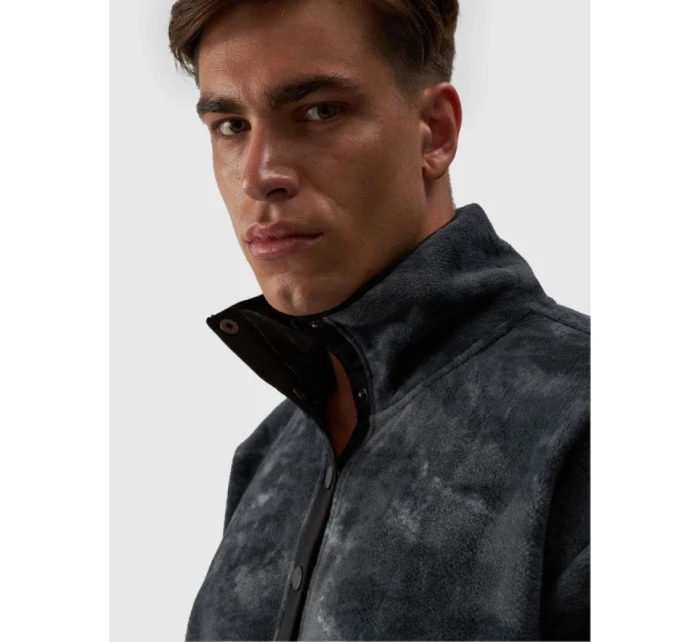 Pánský oversize stand-up fleece 4F 4FWAW24TFLEM299-90A pánské Pánský oversize stand-up fleece 4F 4FWAW24TFLEM299-90A pánské