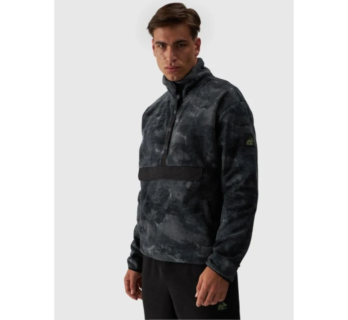 Pánský oversize stand-up fleece 4F 4FWAW24TFLEM299-90A pánské Pánský oversize stand-up fleece 4F 4FWAW24TFLEM299-90A pánské