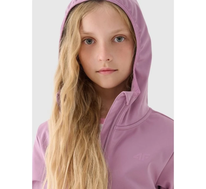 Dívčí softshellová větruodolná bunda Junior s membránou 5000 model 21892805 - 4F Dívčí softshellová větruodolná bunda Junior s membránou 5000 model 21892805 - 4F